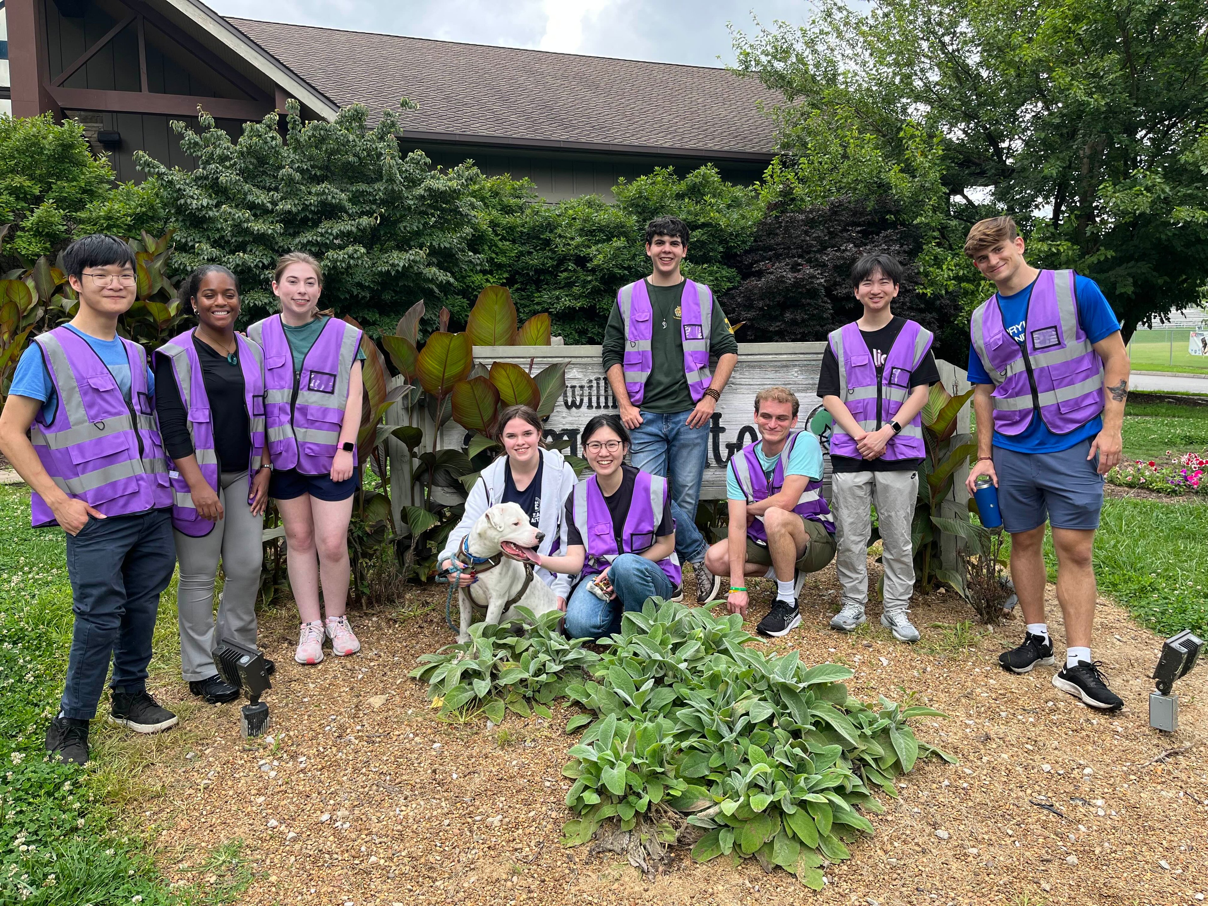 Volunteering at Young-Williams Animal Center